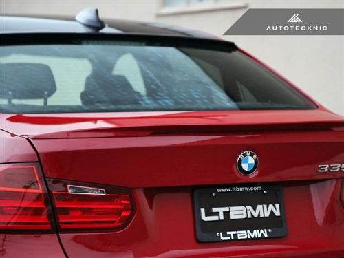 AutoTecknic Mid-Kick Trunk Spoiler - BMW F30 3-Series | F80 M3 Sedan - AutoTecknic USA