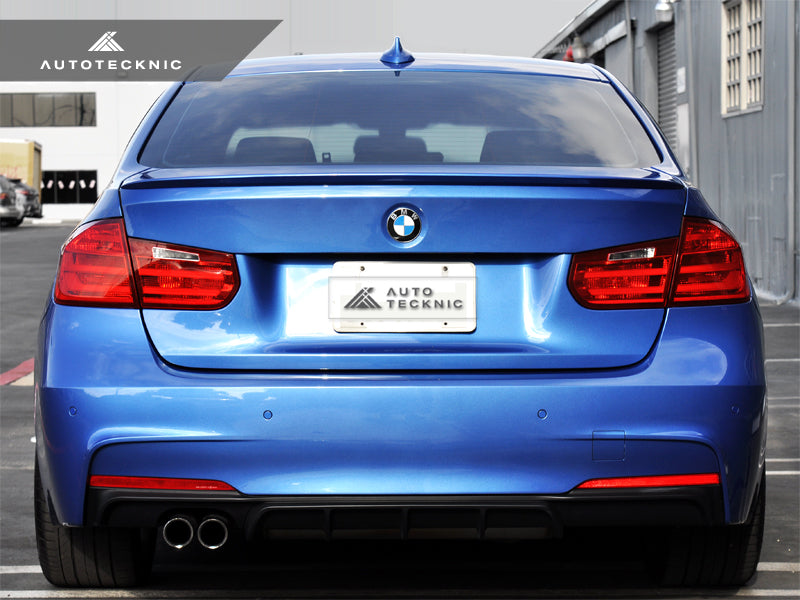 AutoTecknic Low-Kick Trunk Spoiler - BMW F30 3-Series | F80 M3 Sedan - AutoTecknic USA