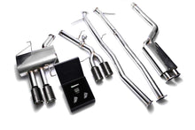 Load image into Gallery viewer, ARMYTRIX Stainless Steel Valvetronic Catback Exhaust System Quad Carbon Tips BMW 520i | 528i F10 N20B20 2011-2019