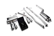 Load image into Gallery viewer, ARMYTRIX Stainless Steel Valvetronic Catback Exhaust System Quad Chrome Silver Tips BMW 520i | 528i F10 N20B20 2011-2019