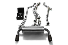 Load image into Gallery viewer, ARMYTRIX Stainless Steel Valvetronic Catback Exhaust System Dual Matte Black Tips BMW M135i | M235i F2x 2012-2015