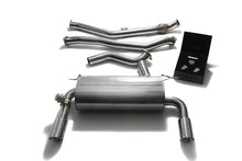 Load image into Gallery viewer, ARMYTRIX Stainless Steel Valvetronic Catback Exhaust Dual Carbon BMW 335i | 435i F3x 2012-2015