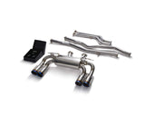 ARMYTRIX Stainless Steel Valvetronic Catback Exhaust System Quad Blue Coated Tips BMW M2 Competition F87 2019-2020