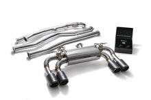 Load image into Gallery viewer, ARMYTRIX Stainless Steel Valvetronic Catback Exhaust System Quad Carbon Tips BMW M2 F87 2016-2020