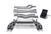 Load image into Gallery viewer, ARMYTRIX Stainless Steel Valvetronic Catback Exhaust Quad Carbon Tips BMW M5 F90 2018-2020
