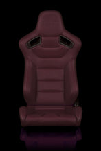 Load image into Gallery viewer, BRAUM ELITE SERIES RACING SEATS
(MAROON) – PAIR