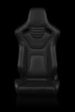 Braum Racing Seat Elite X Blue Stitching (Pair)