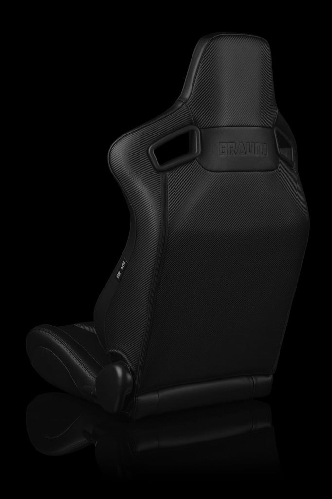 BRAUM ELITE SERIES RACING SEATS
(ORANGE STITCHING) – PAIR