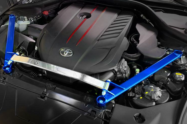 Cusco Front Power Brace- A90 MKV Supra GR 2020+ (1C2-492-ER)