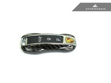 Load image into Gallery viewer, AutoTecknic Dry Carbon Key Case - Porsche Panamera 17-Up | Cayenne 18-Up - AutoTecknic USA