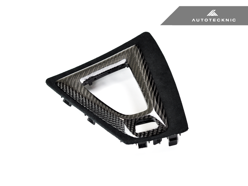 AutoTecknic Carbon Alcantara Shift Console Trim - F87 M2 Competition - AutoTecknic USA