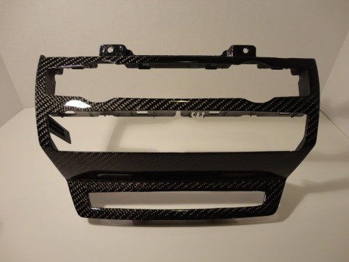 Carbon Fiber Stereo and A/C Trim for the BMW E70 X5M/X6M - Interior - Studio RSR