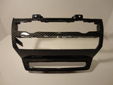 Carbon Fiber Stereo and A/C Trim for the BMW E70 X5M/X6M