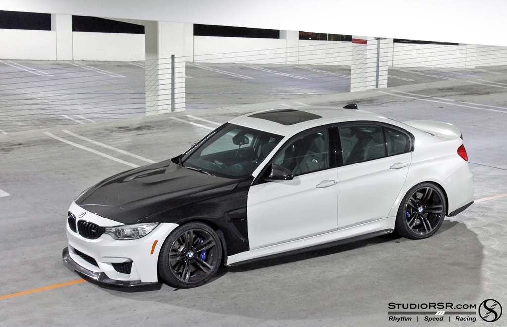 Carbon Fiber Front Lip Spoiler BMW F80 / F82 - Exterior - Studio RSR - 7