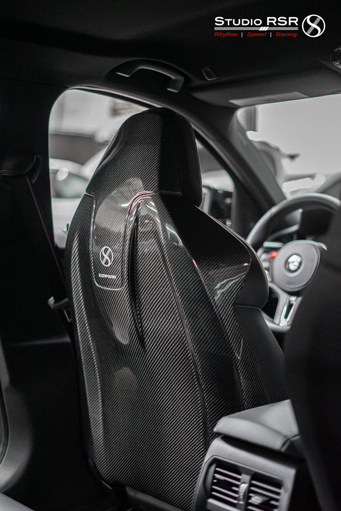 G80 M3 Carbon Seat Back replacement