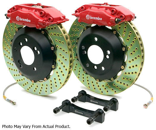Brembo GT Big Brake kit 380mm 4 Pot (Rear) - BMW E9x M3 - Brakes - Studio RSR - 1