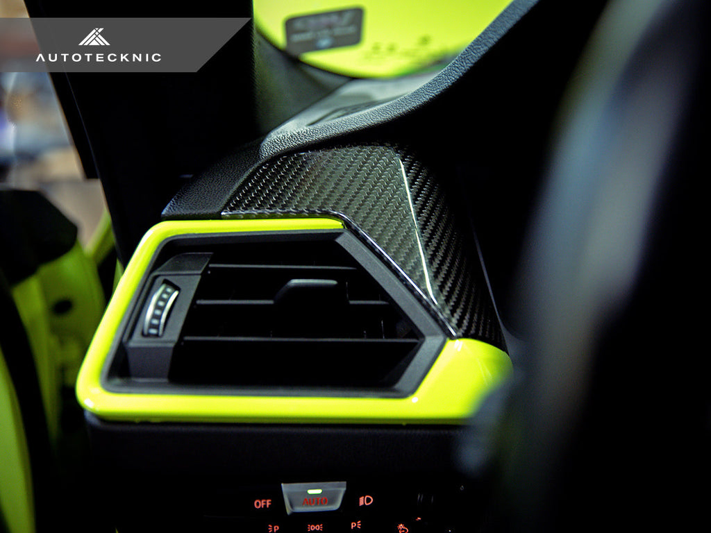 AutoTecknic Dry Carbon Fiber Air Vent Trim - G80 M3 | G82/ G83 M4 - AutoTecknic USA