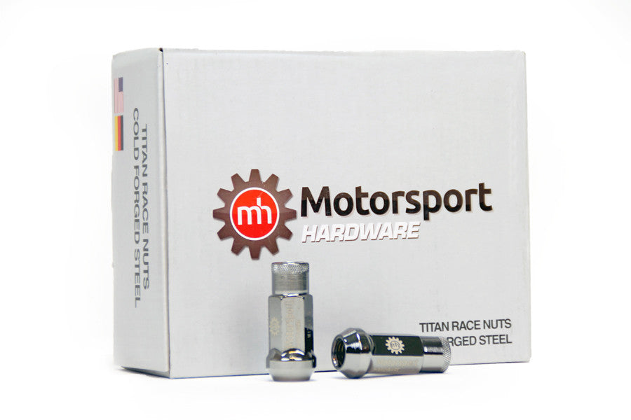 Motorsport Hardware Stud Conversion Kit 68mm Black Bullet Nose (silver) - Wheels - Studio RSR - 6