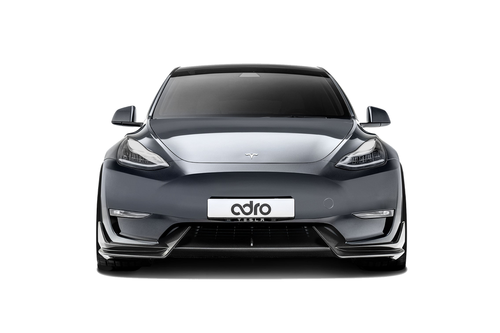 Tesla Model Y Premium Prepreg Carbon Fiber Front Lip - ADRO