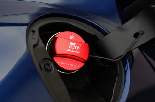 Toyota GR Supra 2020+ (A90) BLACKLINE Performance Edition RED Billet Fuel Cap Cover