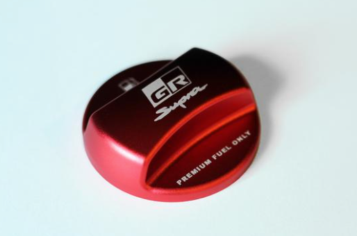 Toyota GR Supra 2020+ (A90) BLACKLINE Performance Edition RED Billet Fuel Cap Cover