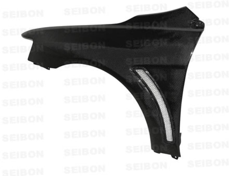 Seibon 08-12 Mitsubishi Evo X 10mm Wider Carbon Fiber Fenders 