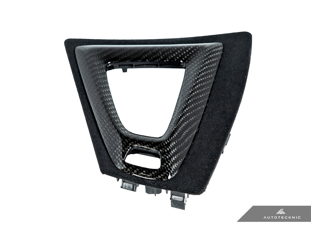 AutoTecknic Carbon Alcantara Shift Console Trim - F87 M2 Competition - AutoTecknic USA