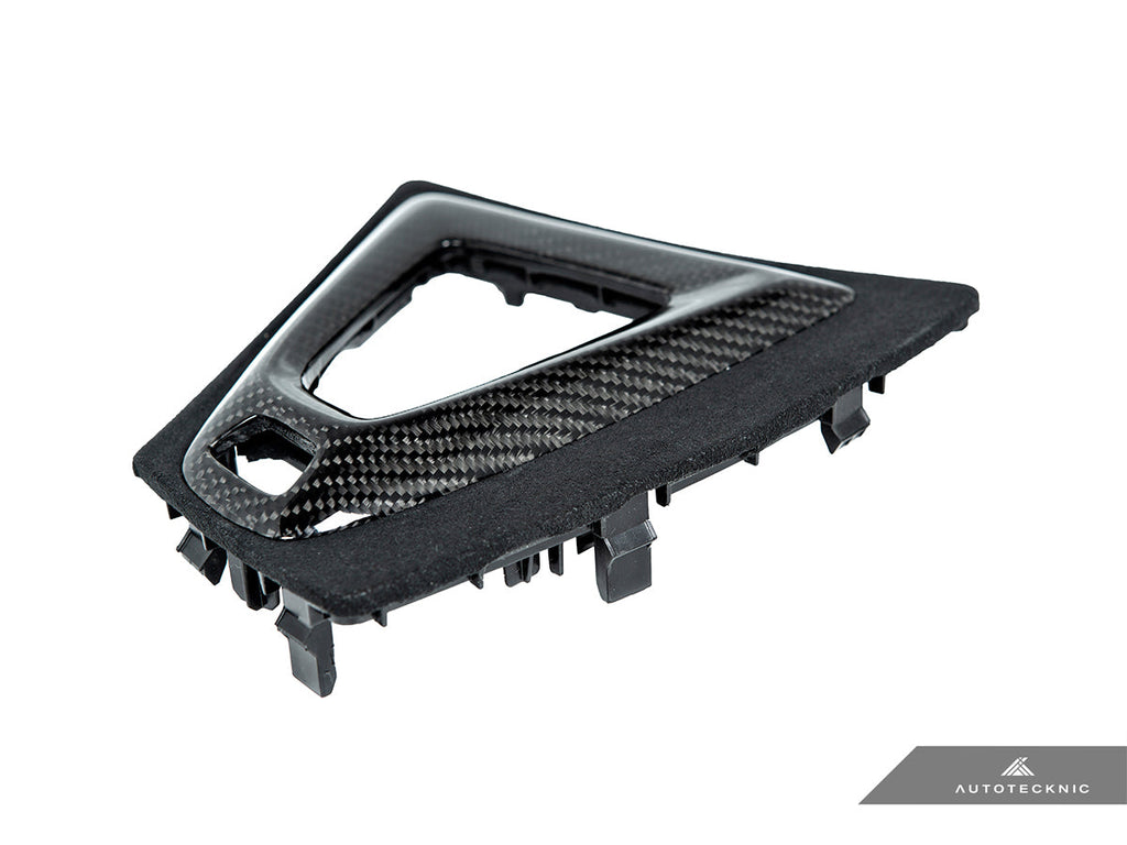 AutoTecknic Carbon Alcantara Shift Console Trim - F87 M2 Competition - AutoTecknic USA