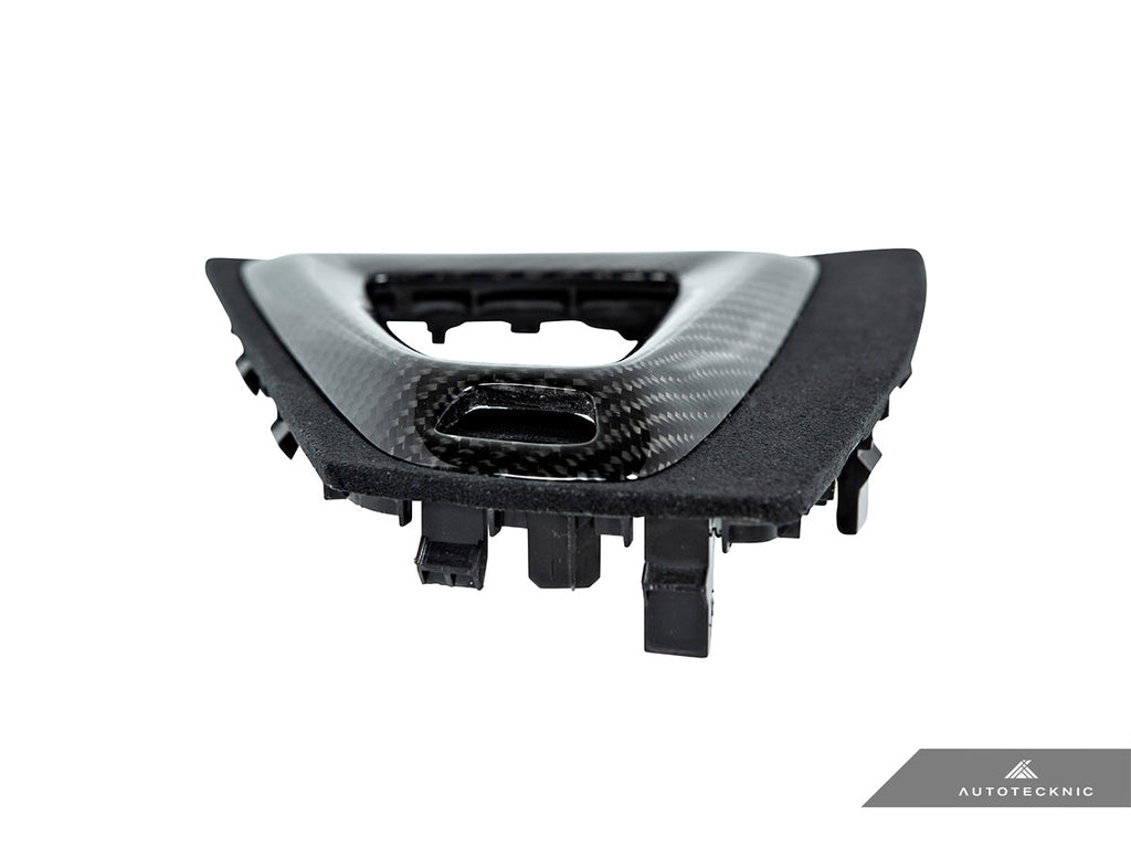 AutoTecknic Carbon Alcantara Shift Console Trim - F87 M2 Competition - AutoTecknic USA