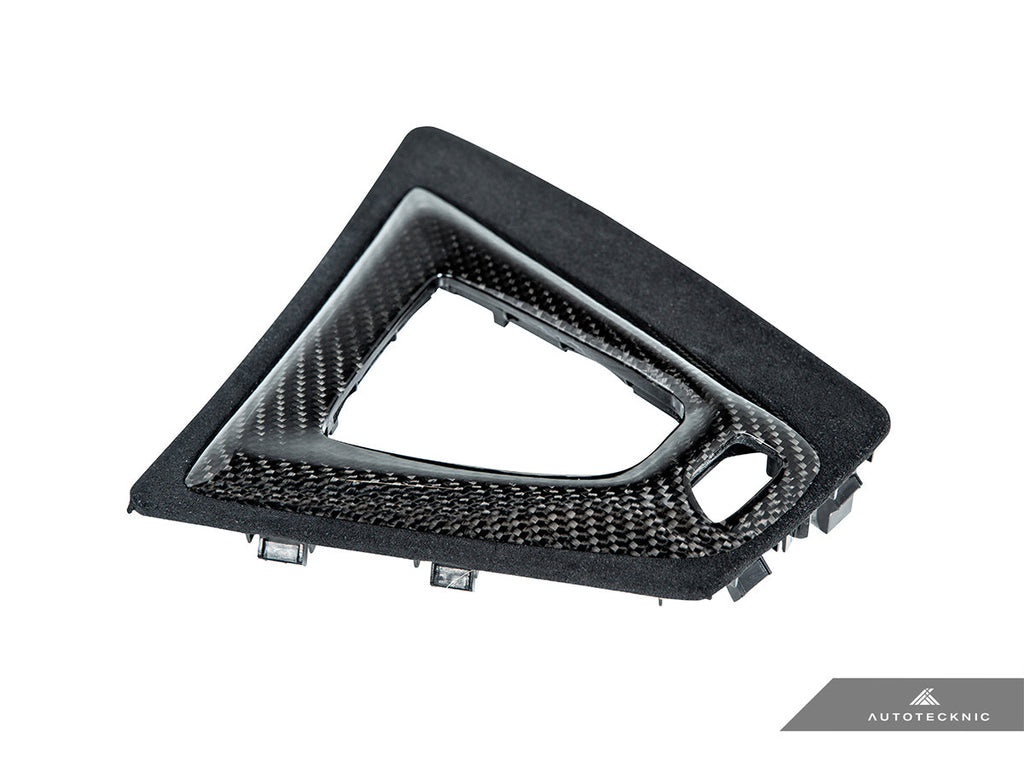 AutoTecknic Carbon Alcantara Shift Console Trim - F87 M2 Competition - AutoTecknic USA