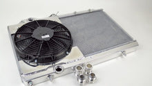Load image into Gallery viewer, CSF 96-07 Mitsubishi Evo 4/5/6/7/8/9 Full-Slim Radiator w/12in Fan & Shroud/-16AN & Slip On Fitting