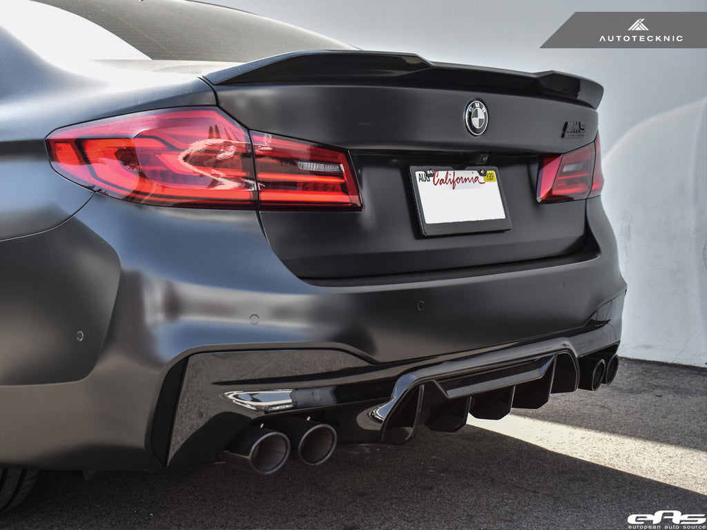 AutoTecknic Dry Carbon Competition Plus Trunk Spoiler - F90 M5 | G30 5-Series - AutoTecknic USA