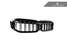 Load image into Gallery viewer, AutoTecknic Painted Glazing Black Dual-Slat Front Grille - G20 3-Series LCI
