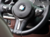 AutoTecknic Carbon Fiber M-Sport Steering Wheel Trim - F10 5-Series | F06/ F12/ F13 6-Series