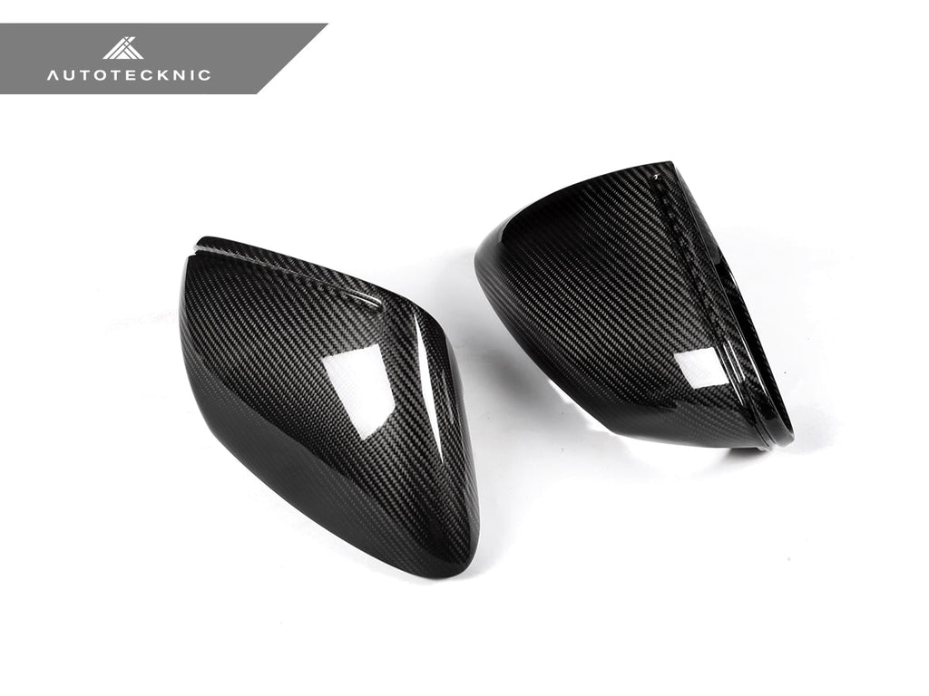 AutoTecknic Replacement Dry Carbon Mirror Covers - Porsche 992