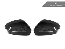 Load image into Gallery viewer, AutoTecknic Dry Carbon Fiber Mirror Cap Set - G45 X3
