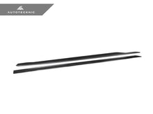 Load image into Gallery viewer, AutoTecknic Dry Carbon Fiber Side Skirt Extension Set - G60 5-Series