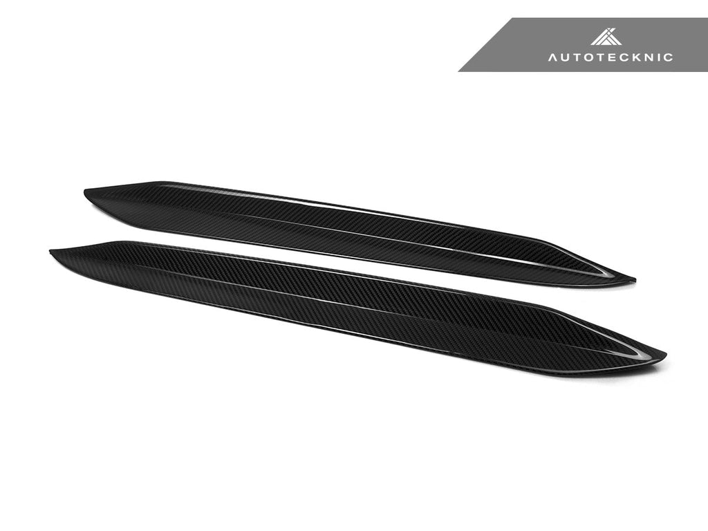 AutoTecknic Dry Carbon Rear Fin Set - F96 X6M | G06 X6