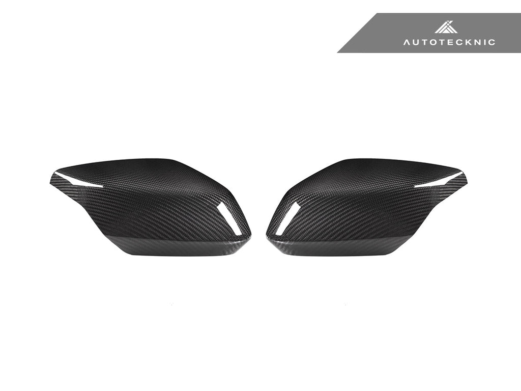 AutoTecknic Replacement Dry Carbon Mirror Covers - Chevrolet C8 Corvette