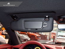 Load image into Gallery viewer, AutoTecknic Sun Visor Vanity Mirror Cover - Porsche 981/ 982/ 991/ 992