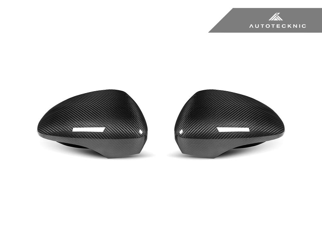 AutoTecknic Replacement Dry Carbon Mirror Covers - Porsche 971 Panamera