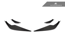 Load image into Gallery viewer, AutoTecknic Front Bumper Dry Carbon Corsa Canard Set - G80 M3 | G82 M4