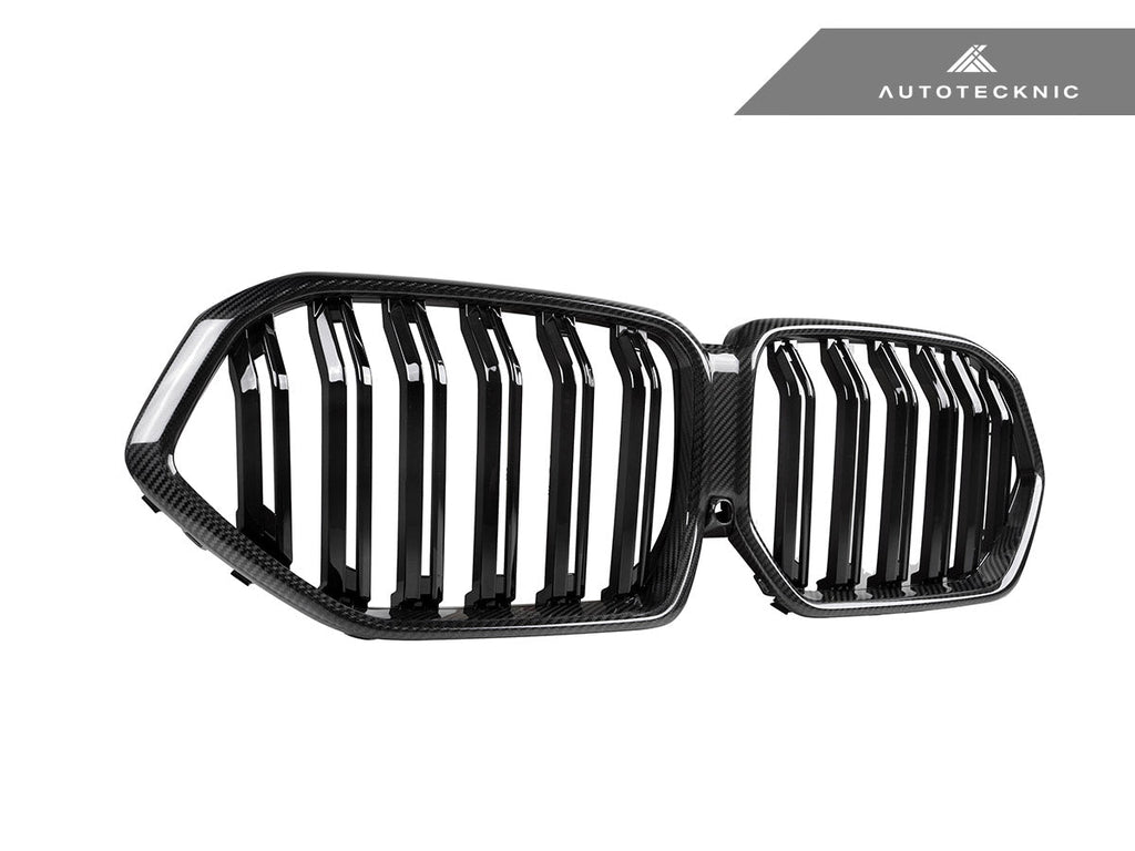 AutoTecknic Dual-Slat Carbon Fiber Front Grille - G06 X6 LCI