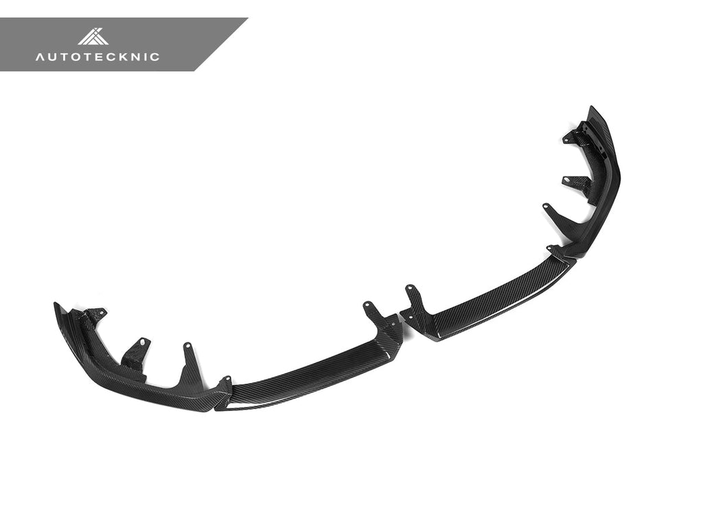 AutoTecknic Dry Carbon Front Lip Splitter Set - G60 5-Series