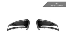 Load image into Gallery viewer, AutoTecknic Replacement Version II Dry Carbon Mirror Covers - Mercedes-Benz W205 C-Class
