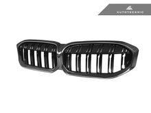 Load image into Gallery viewer, AutoTecknic Dry Carbon Fiber Dual-Slat Front Grille - G20 3-Series LCI