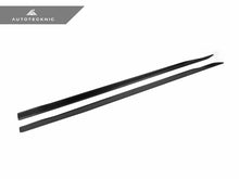 Load image into Gallery viewer, AutoTecknic Dry Carbon Fiber Side Skirt Extension Set - G60 5-Series