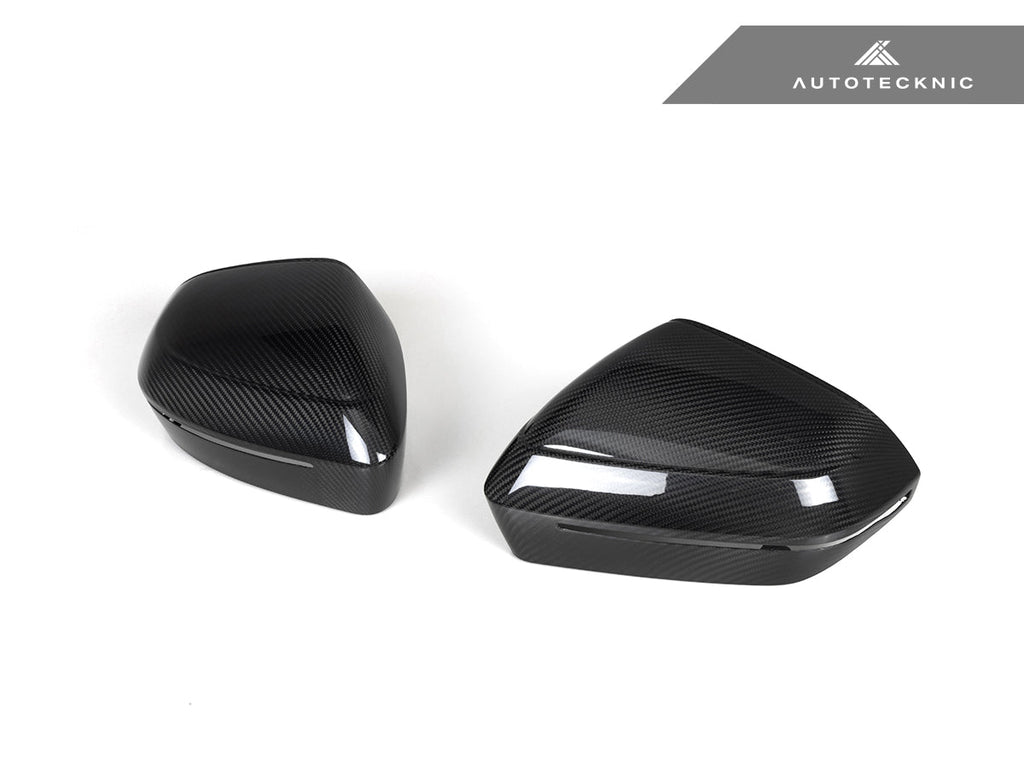 AutoTecknic Dry Carbon Fiber Mirror Cap Set - G45 X3