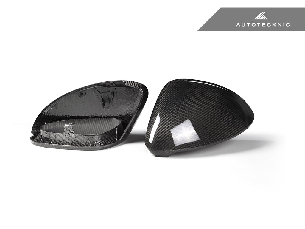 AutoTecknic Replacement Dry Carbon Mirror Covers - Porsche 9Y0 Cayenne