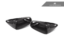 Load image into Gallery viewer, AutoTecknic Replacement Dry Carbon Mirror Covers - Porsche 9J1 Taycan